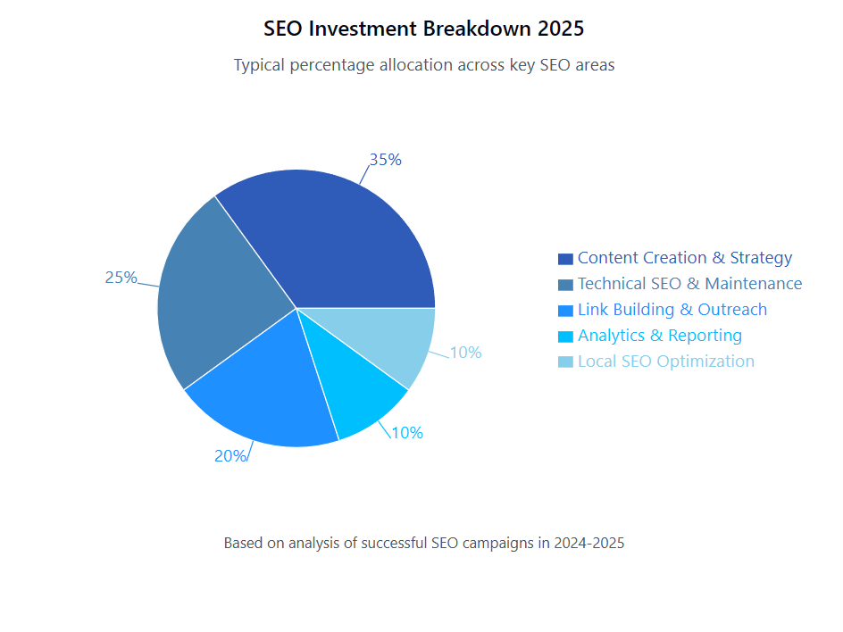 SEO Investment Breakdown 2025